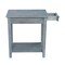 International Concepts Rectangle Narrow End Table, 22 W, 14 L, 25 in H, Wood, Heather Grey-Antique Washed OT105-2214 - alternate 10